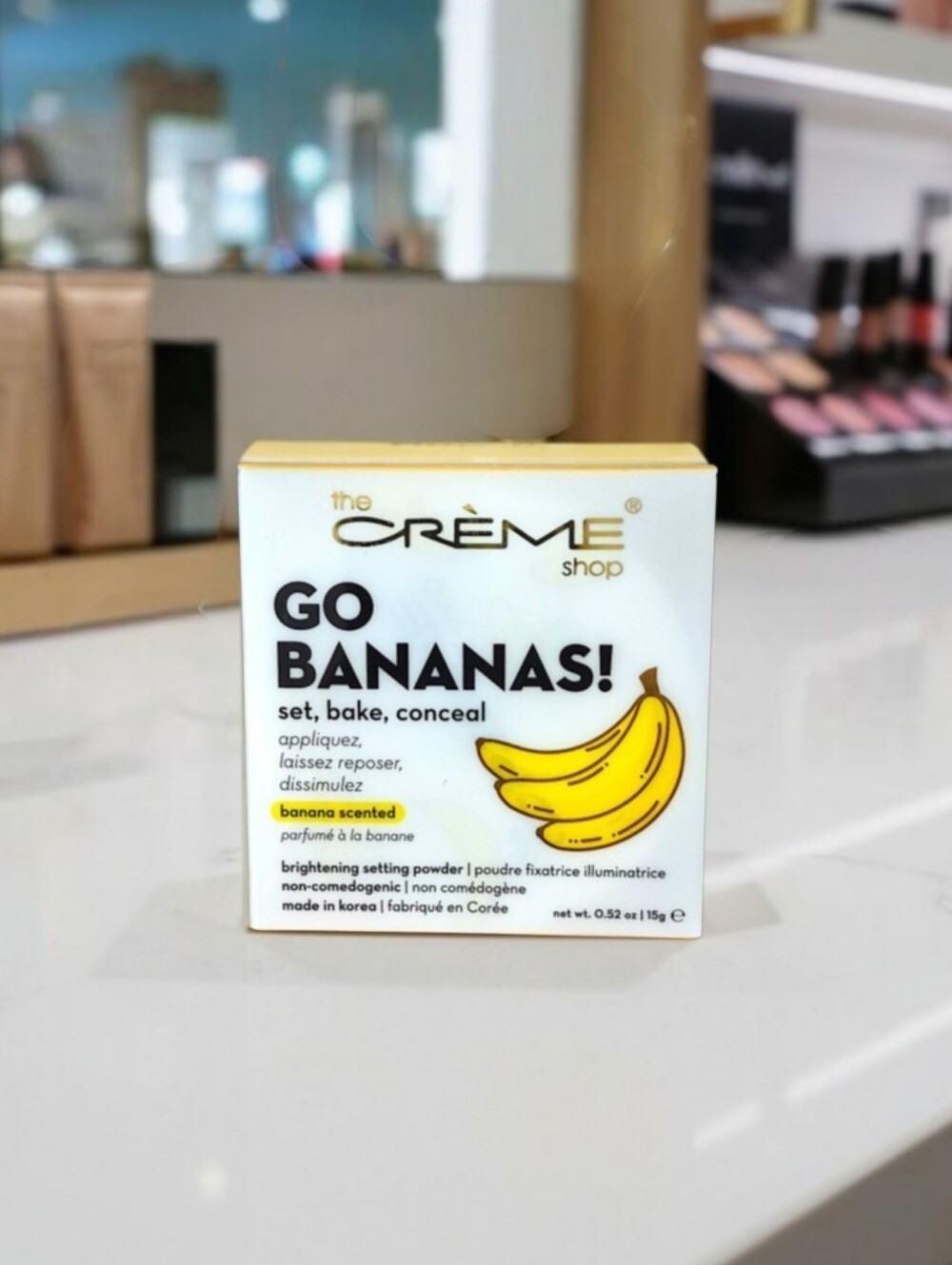 The Crème Shop Go Bananas! Brightening + Correcting Setting Powder